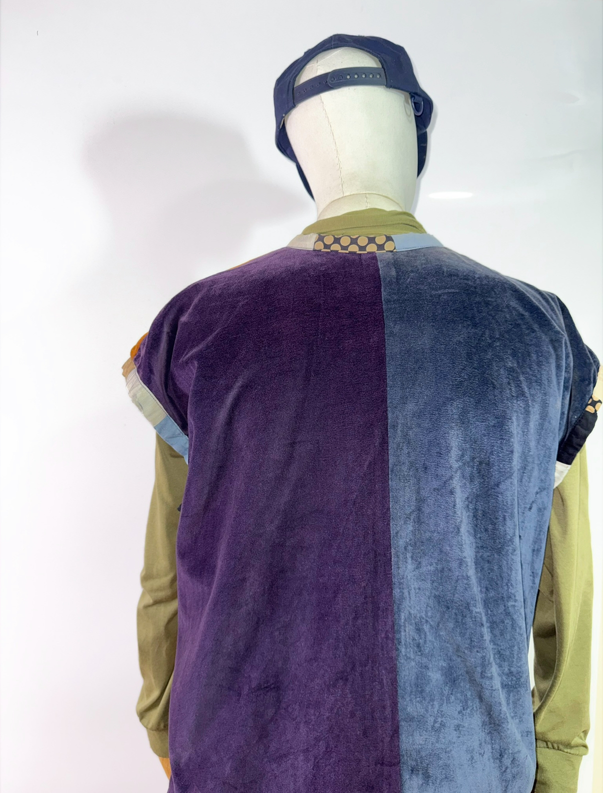 Vest vintage reversible (XL) 4