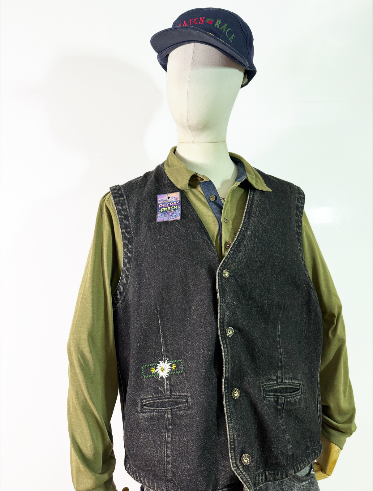 Vest de mezclilla vintage (L) 2