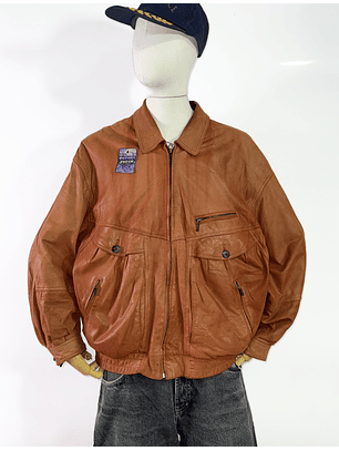 Cuero jacker vintage (L)