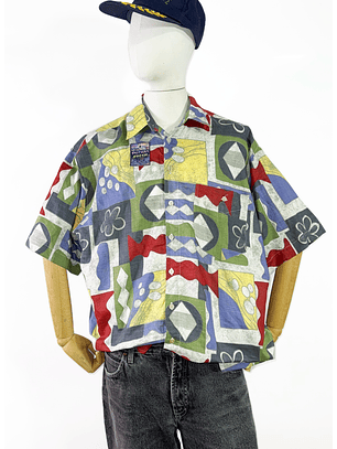 1980s camisa vintage  (Xl)