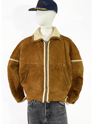 Jacket 100% cuero peso pesado ( L)