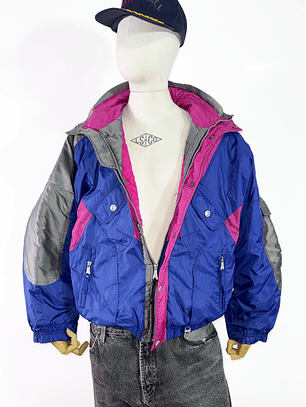 parka ski vintage rodeo  (M-L)