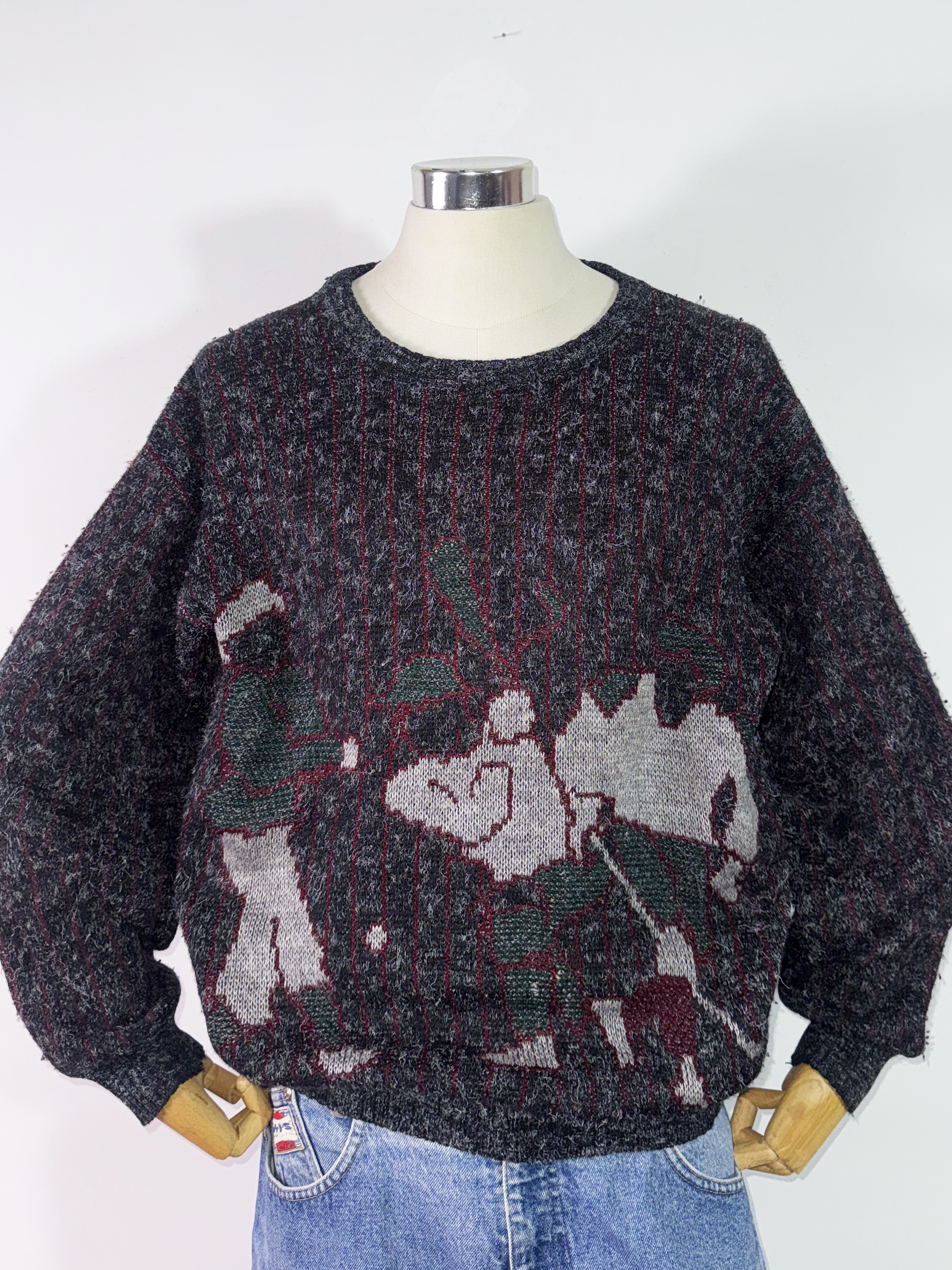 Sweater vintage (M) 2