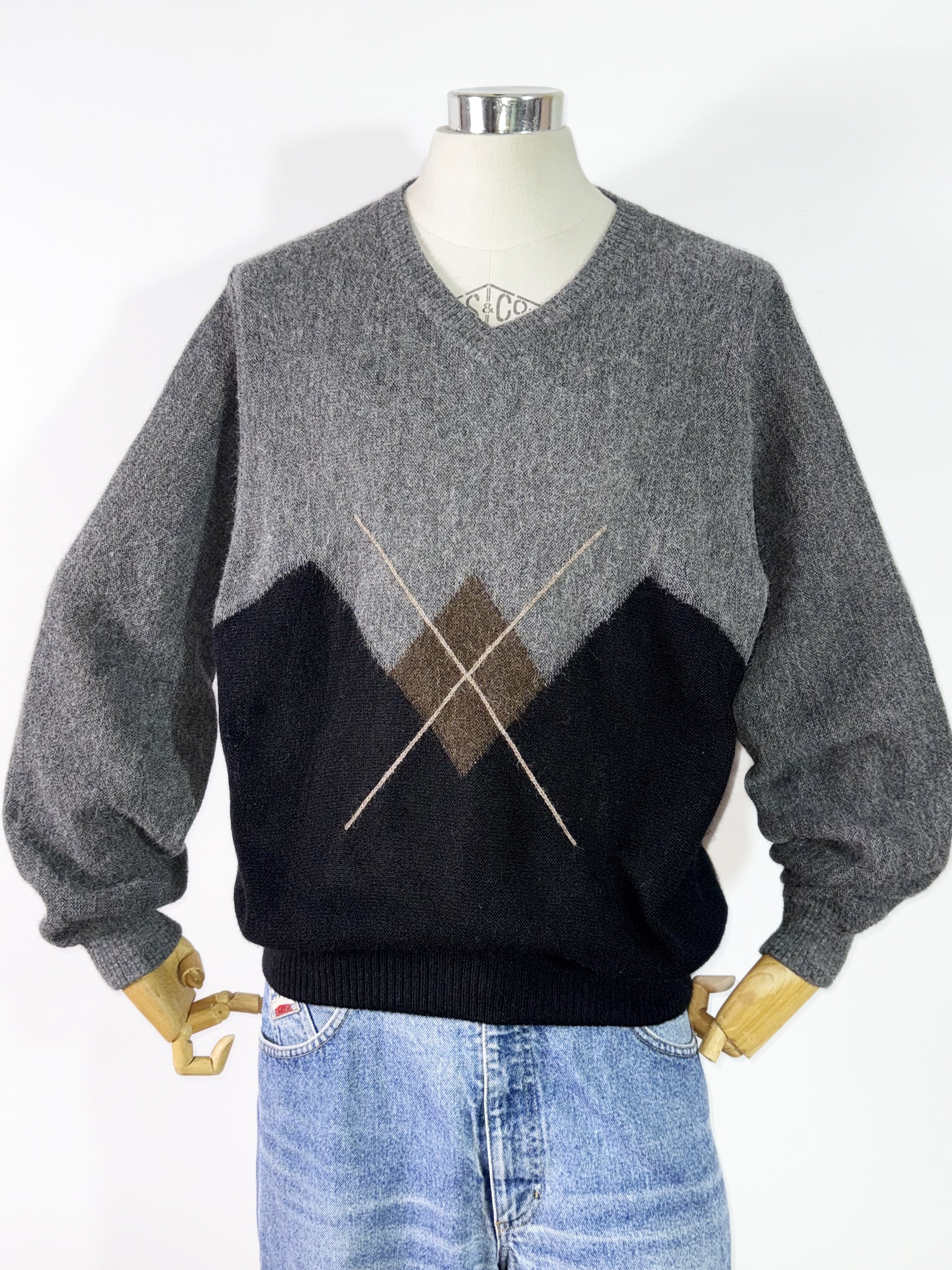 sweater vintage alpaca (M-L) 3