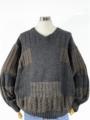 Sweater vintage lana (L)