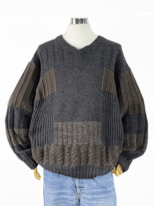 Sweater vintage lana (L)