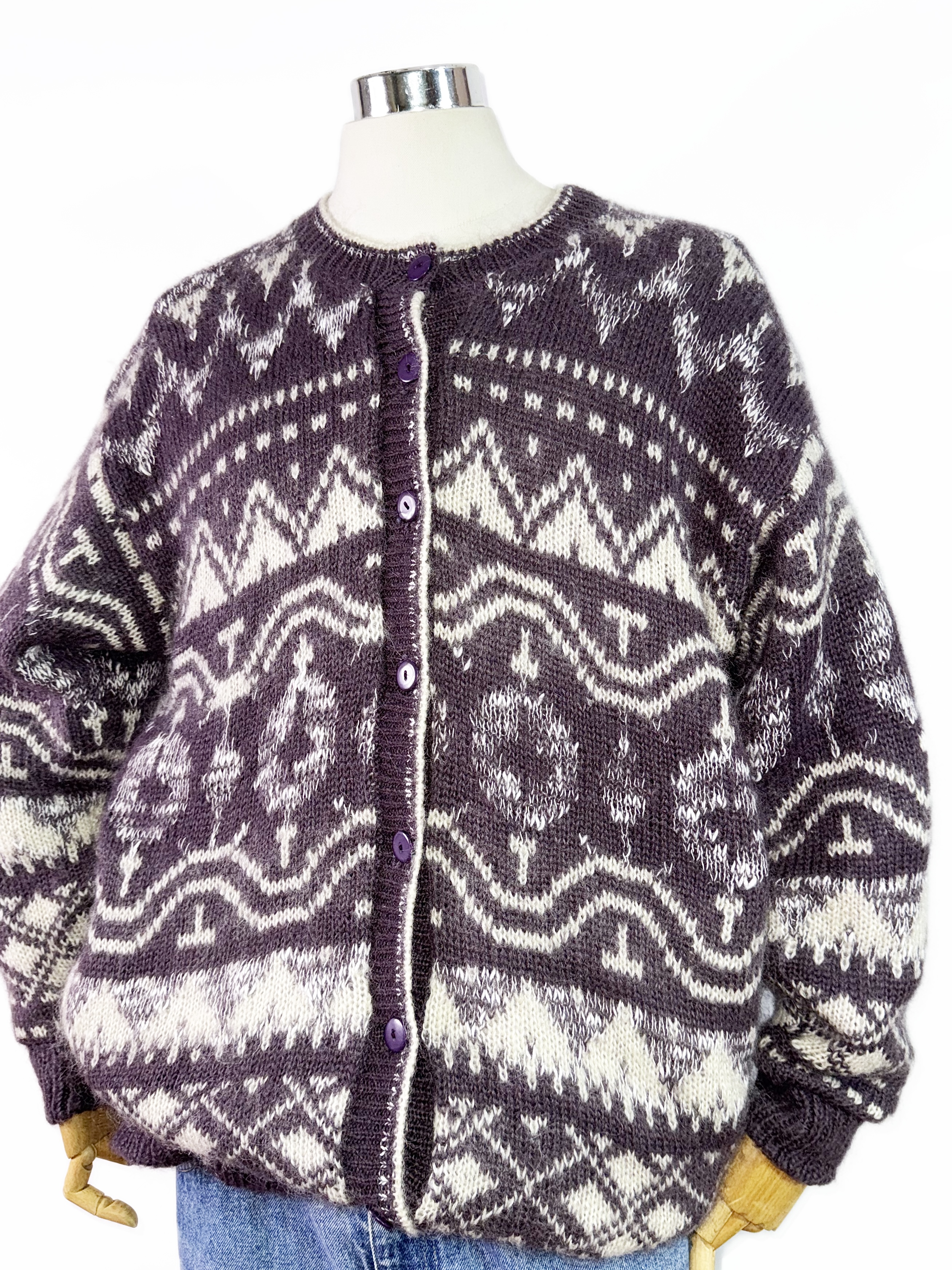 sweater vintage con forro grueso (L-XL) 2