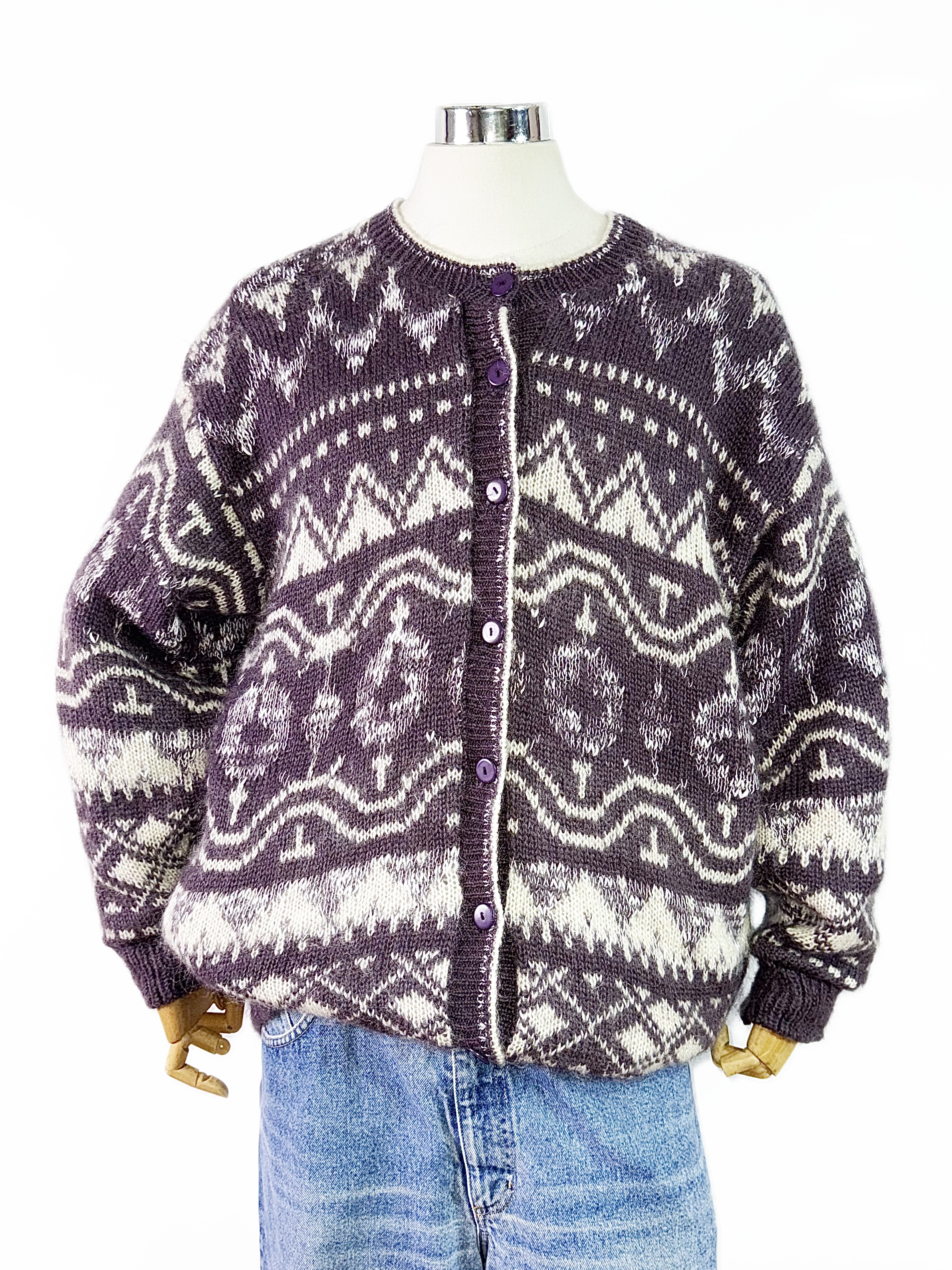 sweater vintage con forro grueso (L-XL) 1