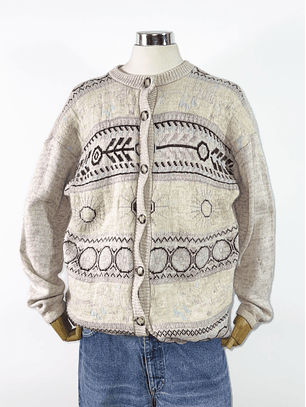 Sweater vintage lana (L)