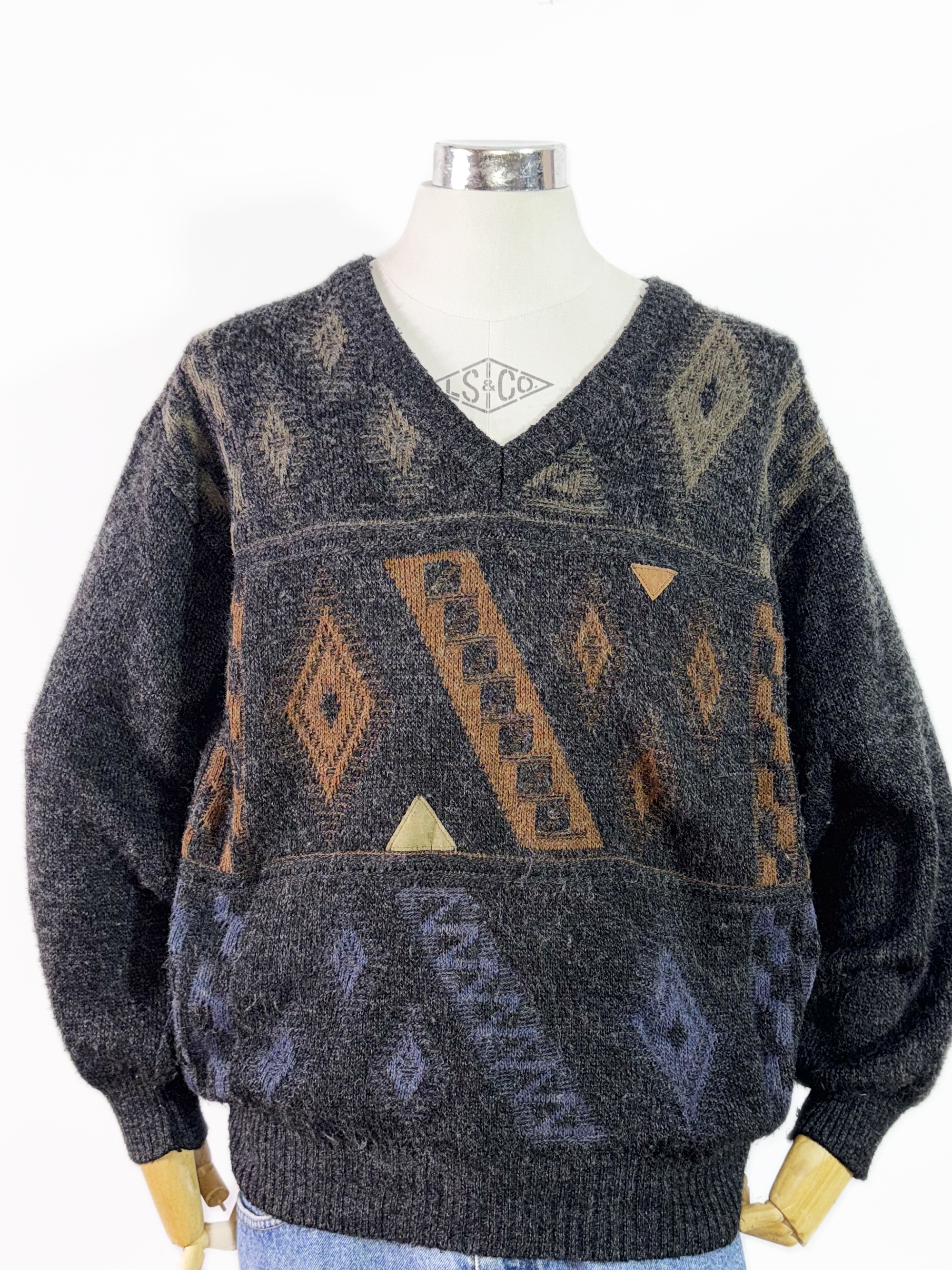 Sweater vintage (L) 2