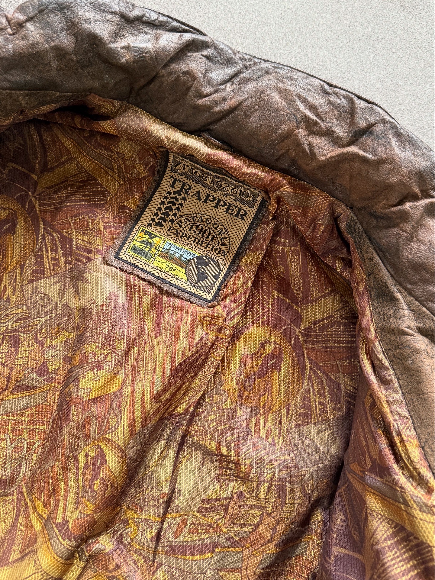 Chaqueta de cuero peso pesado ( L) 4