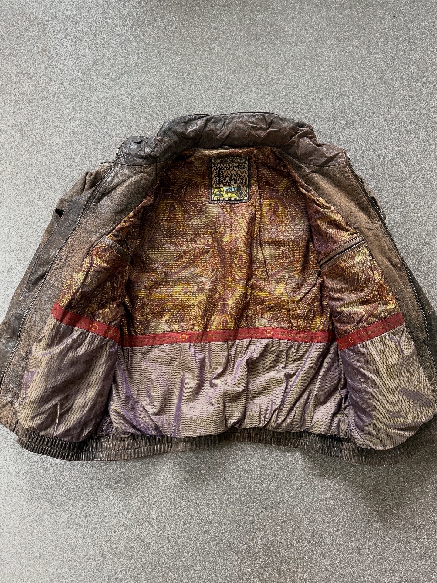 Chaqueta de cuero peso pesado ( L) 3