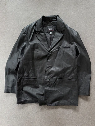 Chaqueta de cuero vintage (XL)