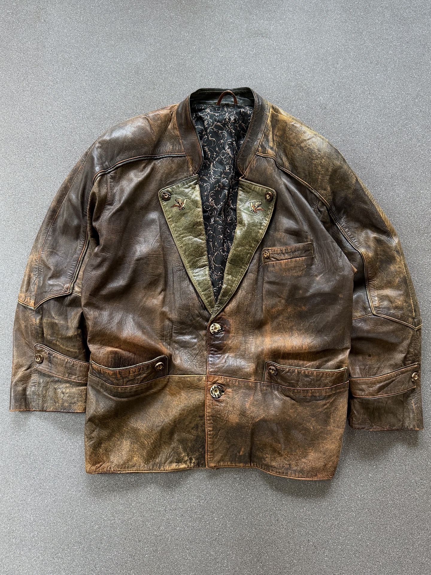 Cuero genuino vintage (L) 2