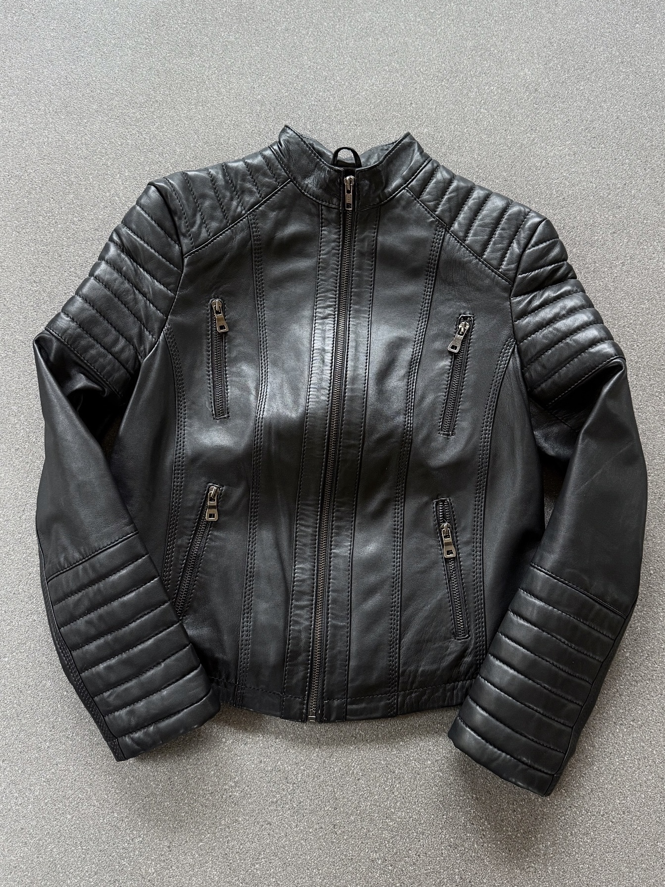 Chaqueta de cuero  (XS-S) 2