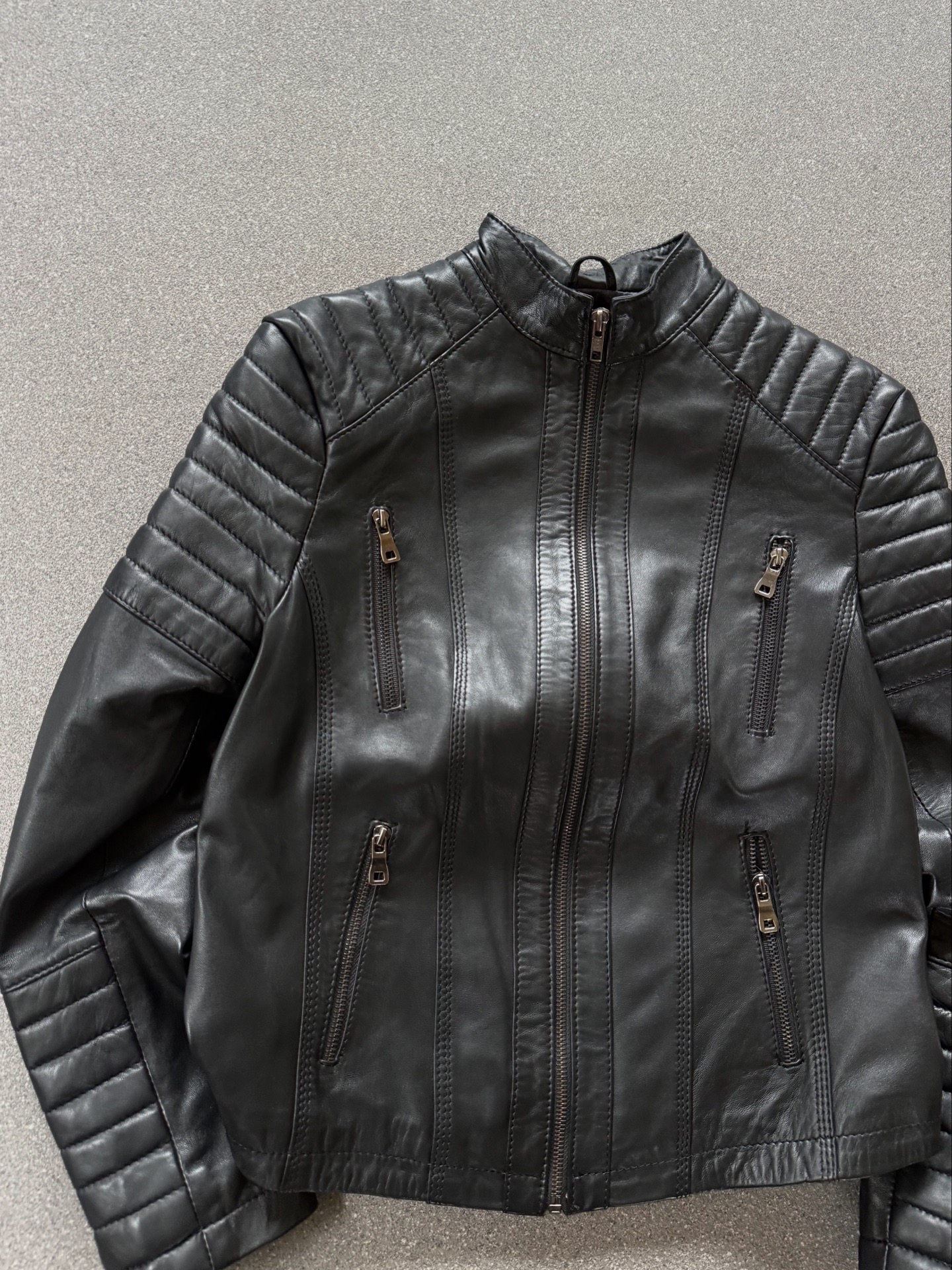 Chaqueta de cuero  (XS-S) 3