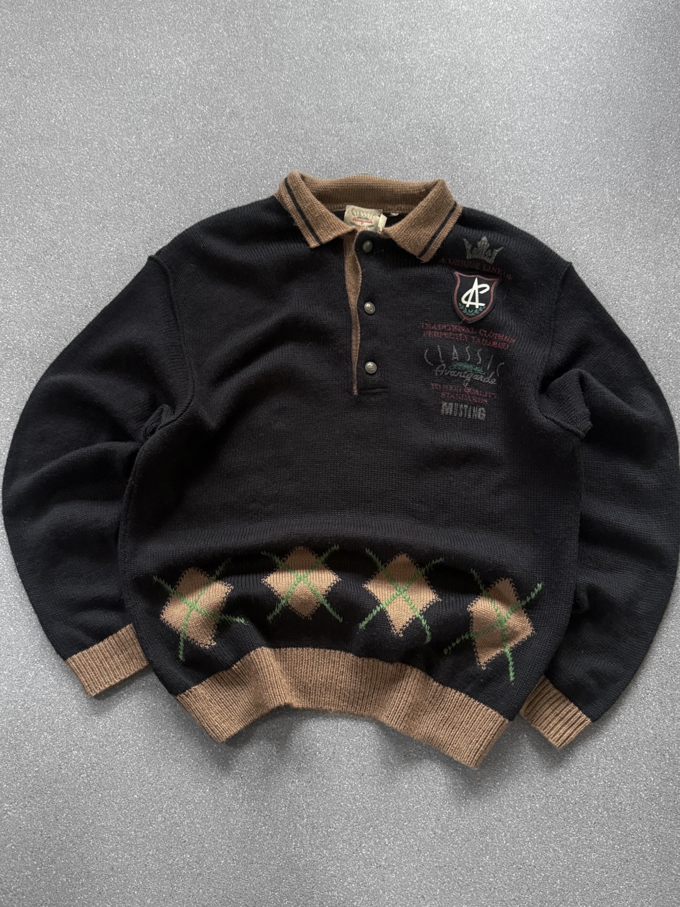 Sweater vintage Mustang (L) 1