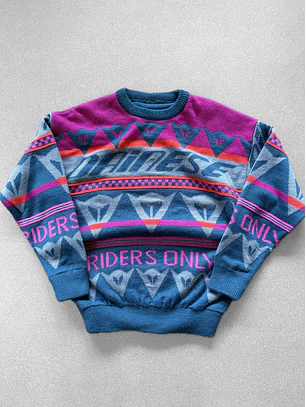 Sweater vintage grueso  (M) 