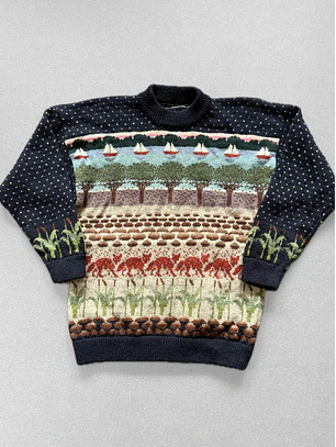 Sweater vintage (M) LANA