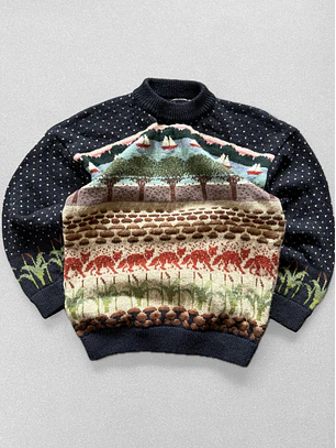 Sweater vintage (M) LANA