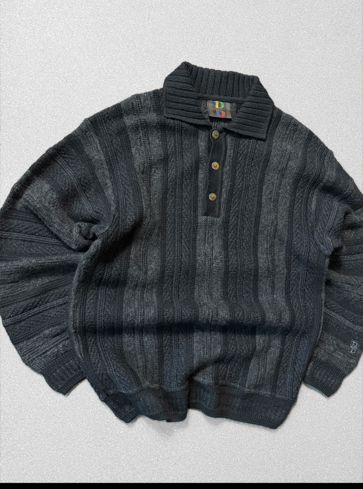 Sweater vintage texturas  (S-M) 2