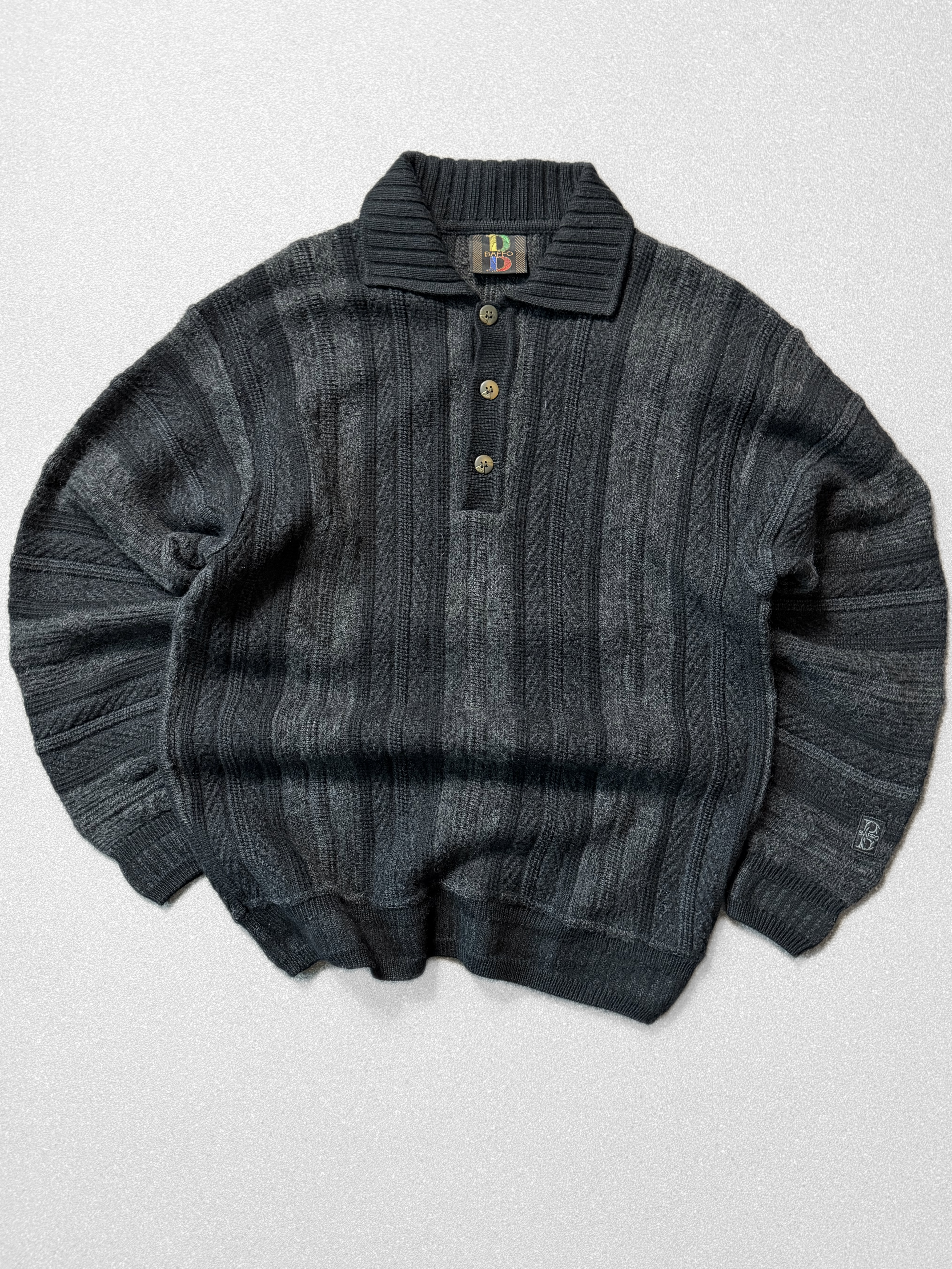 Sweater vintage texturas  (S-M) 1