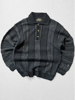 Sweater vintage texturas  (S-M)