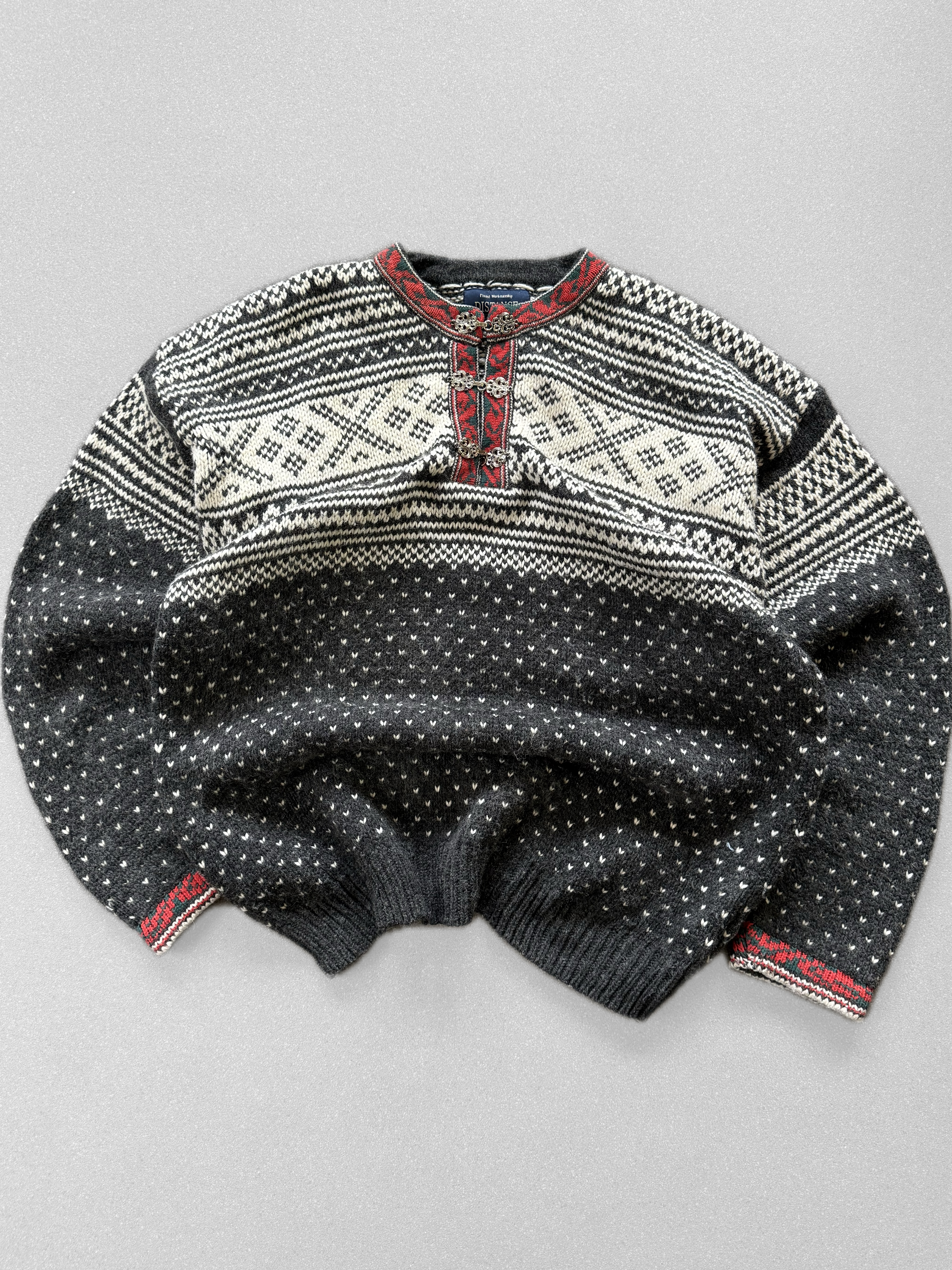 Sweater vintage grueso lana (L-XL) 1