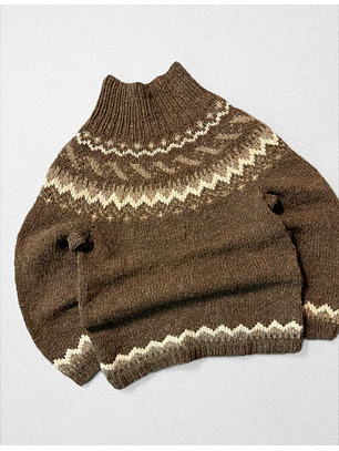 Sweater grueso lana (M)