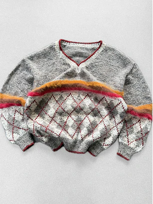 Sweater vintage lana (L)