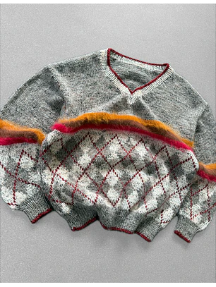 Sweater vintage lana (L)