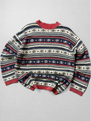 Sweater vintage lana (L)