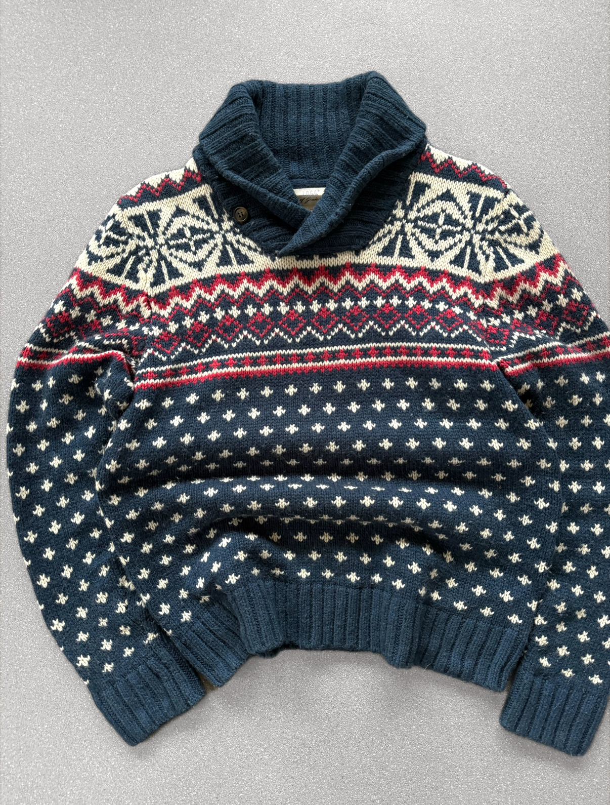Sweater vintage grueso (M) 2