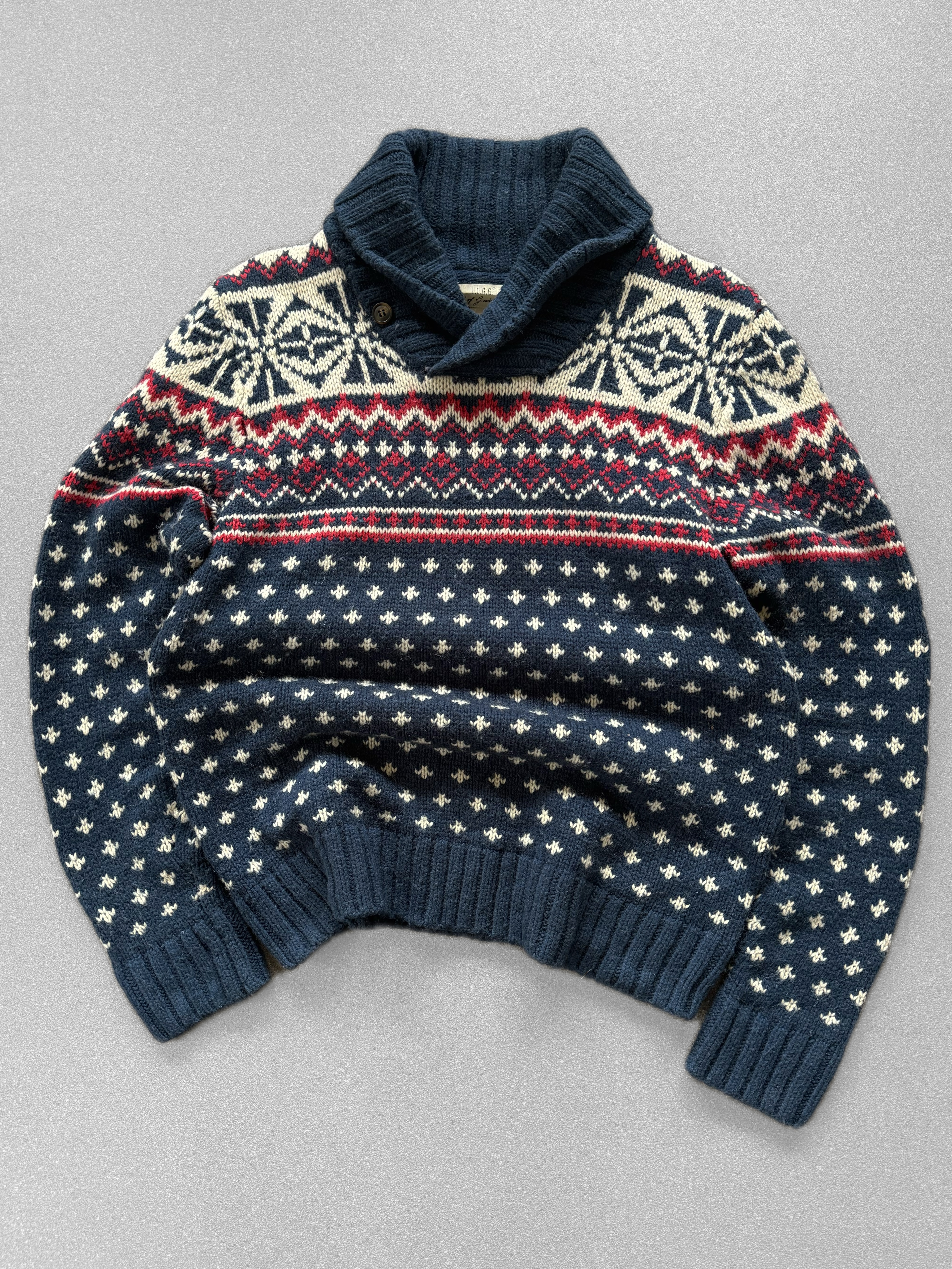 Sweater vintage grueso (M) 1