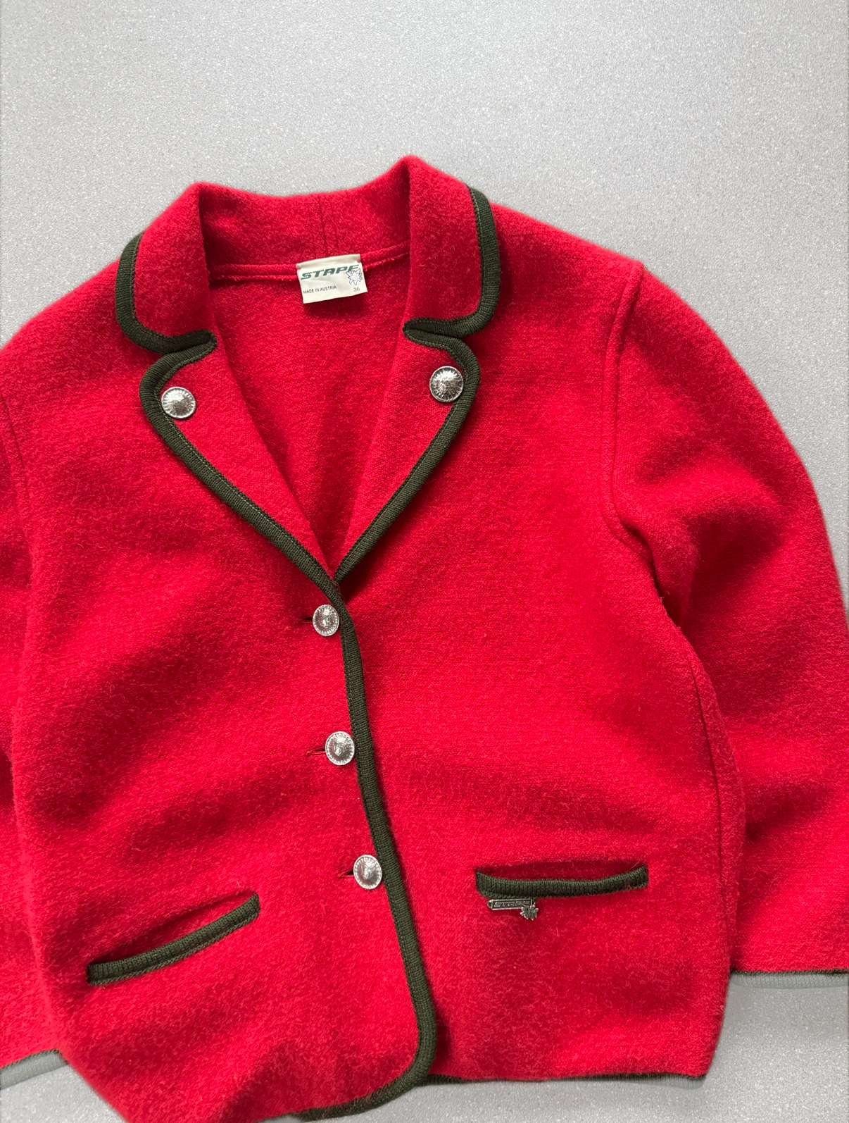 Abrigo-sweater de lana grueso  (M-L) 2