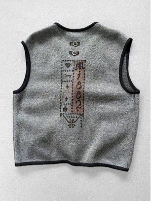 Vest de lana grueso  (L)