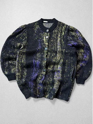 Abrigo-sweater lana grueso (XL)