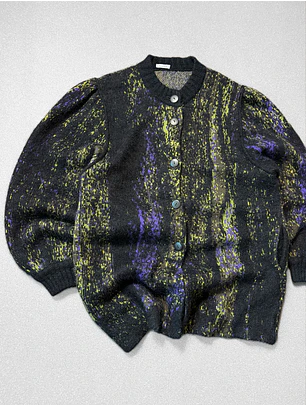 Abrigo-sweater lana grueso (XL)