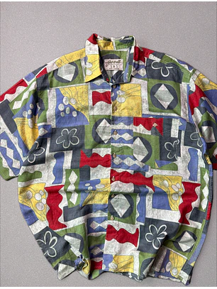 1980s camisa vintage  (Xl)