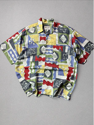 1980s camisa vintage  (Xl)