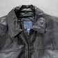 Chaqueta vintage 100% cuero pesado (XL) - Miniatura 3