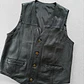 Vest vintage 100% cuero (M) - Miniatura 2