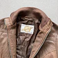 Chaqueta vintage 100% cuero (XS-S) - Miniatura 2