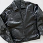 Chaqueta vintage 100% cuero pesado (M) - Miniatura 3