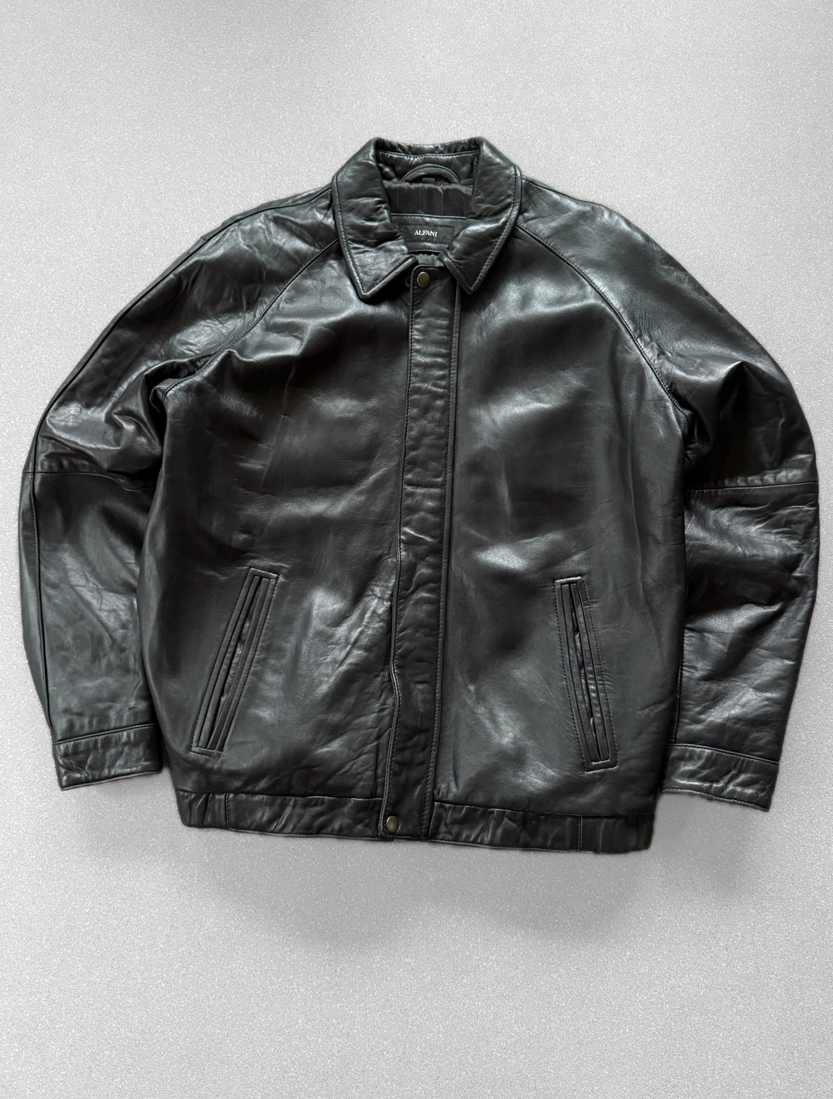 Chaqueta  vintage 100% cuero pesado  (L) 5