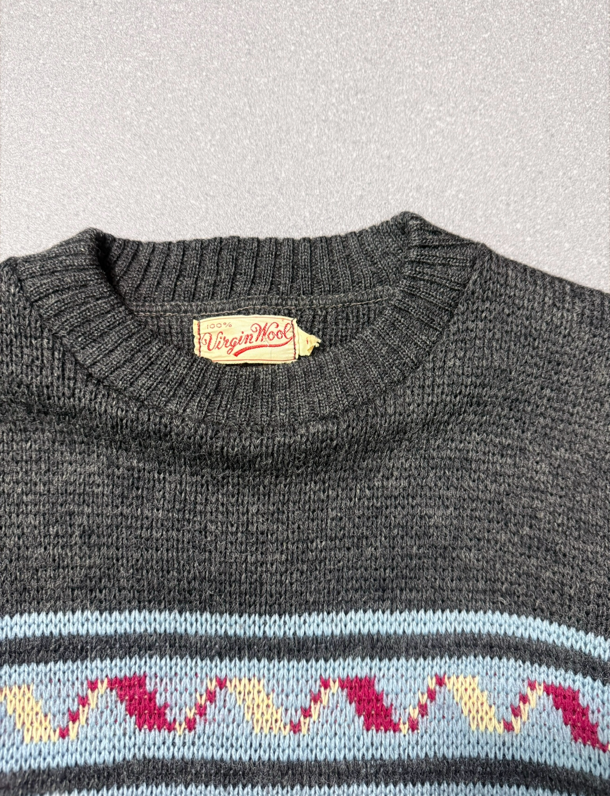 1970 sweater vintage 100% lana pura(M) 3