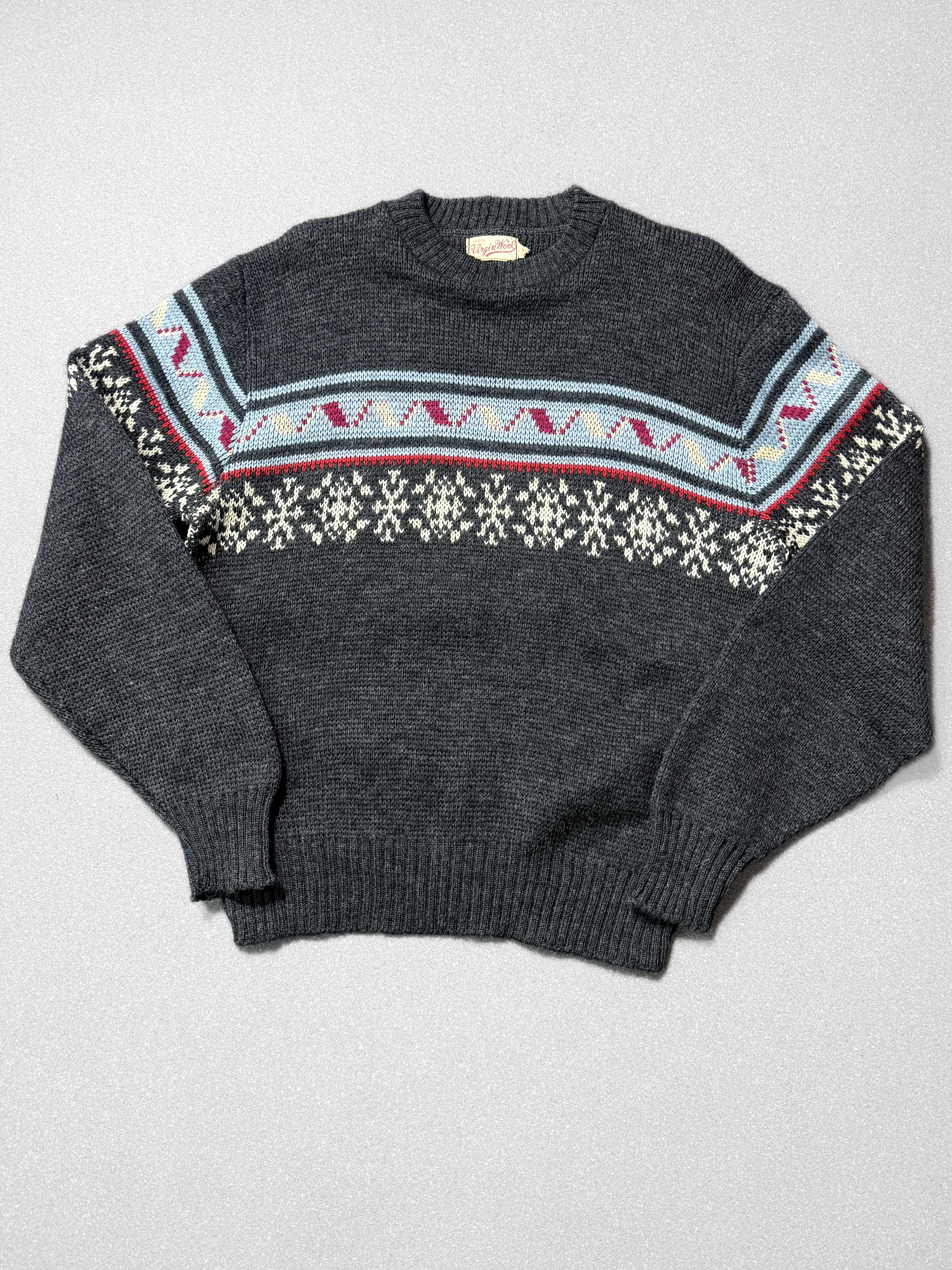 1970 sweater vintage 100% lana pura(M) 1