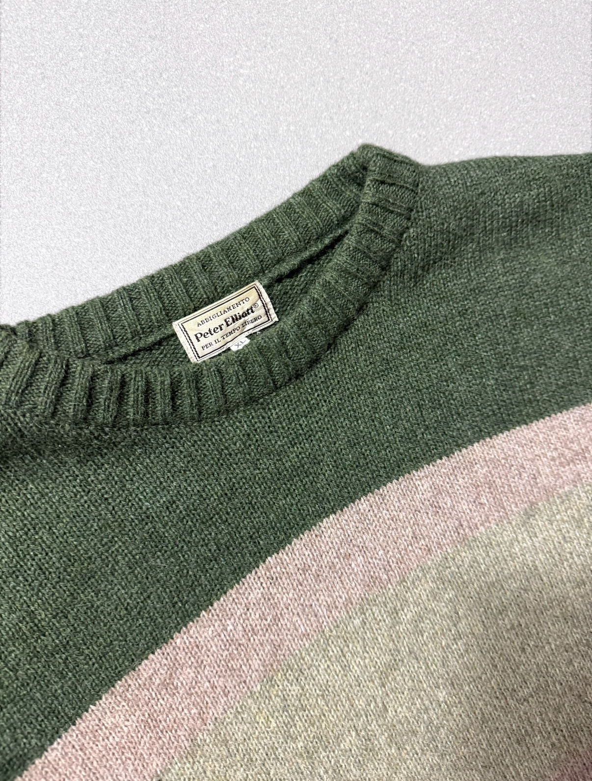 Sweater vintage  80% lana (XL) 3