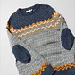 Sweater vintage 100% lana (M) - Miniatura 2