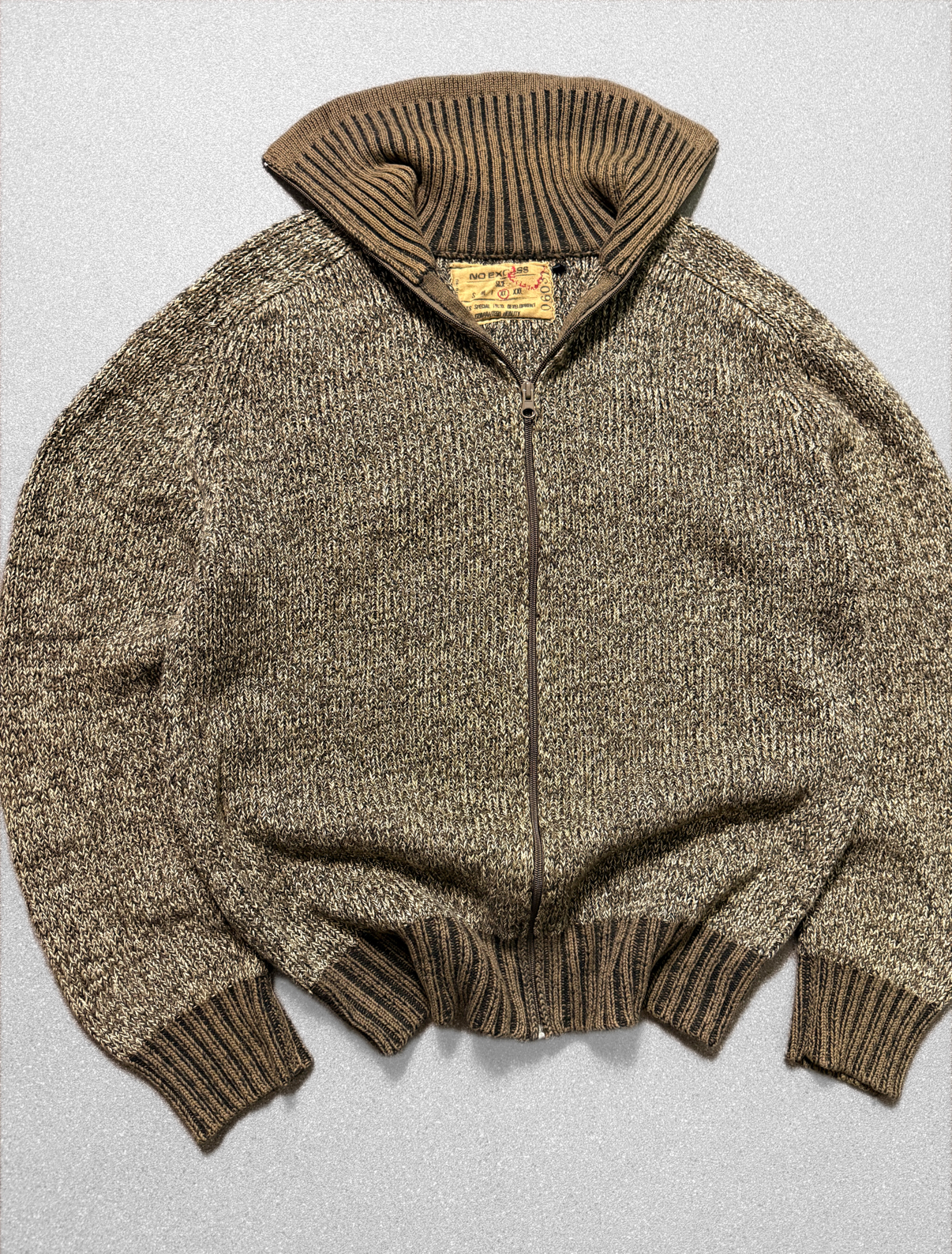 Sweater vintage 100% gruesa  algodon (M) 3